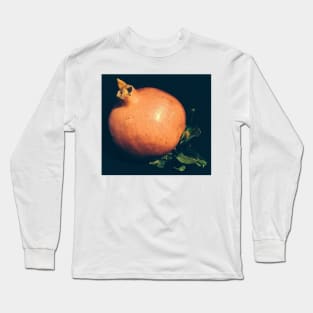 Beautiful Sweet and Juicy Fall Persimmon Fruit Long Sleeve T-Shirt